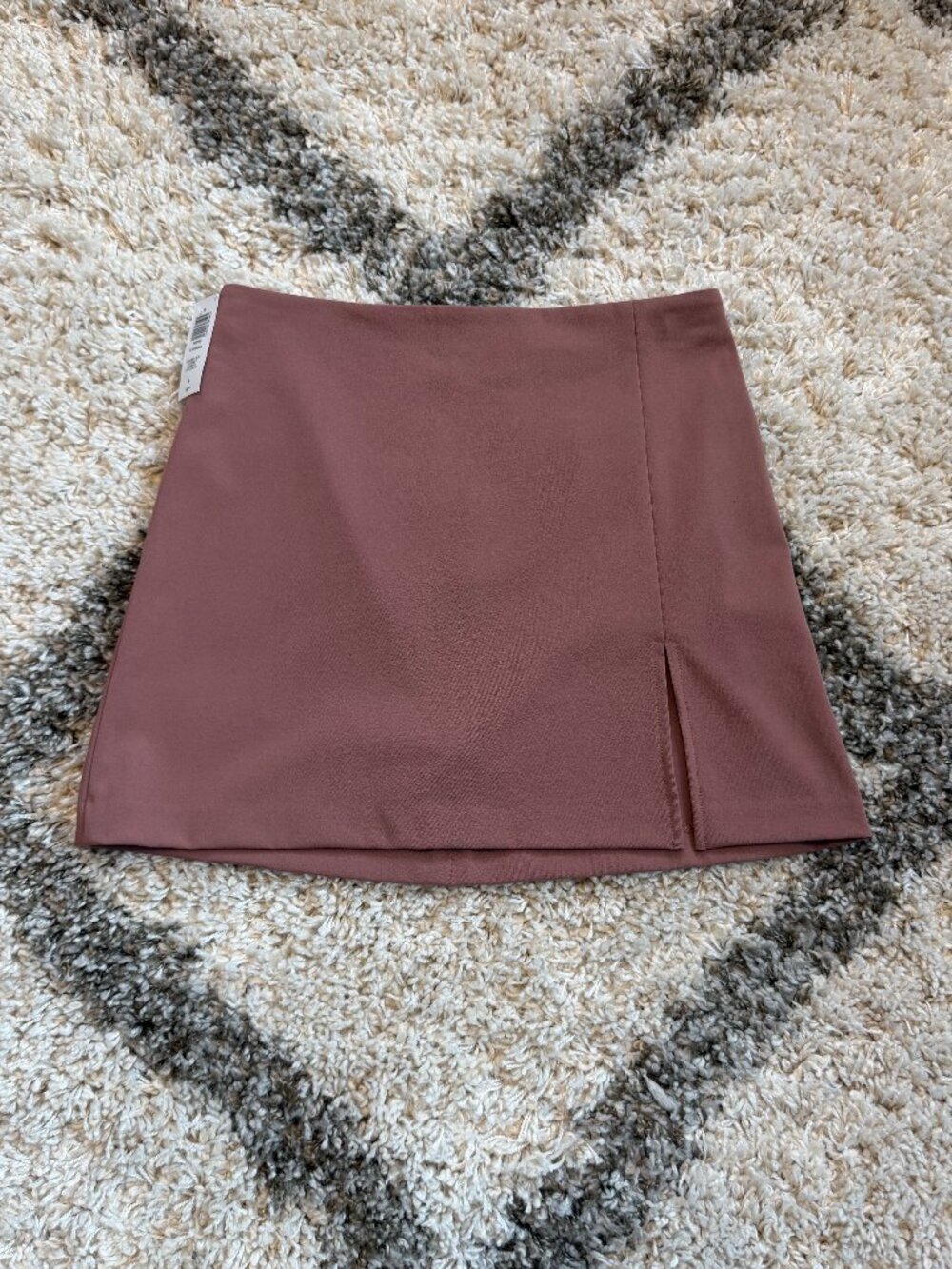 NWT Aritzia Sunday Best Tatiana Mini Skirt Chocolate Sorbet Pink Size 6
